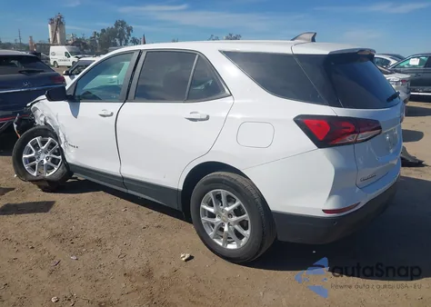 2024 Chevrolet Equinox Fwd 1Fl from USA, damaged, VIN 3GNAXFEG2RL301787